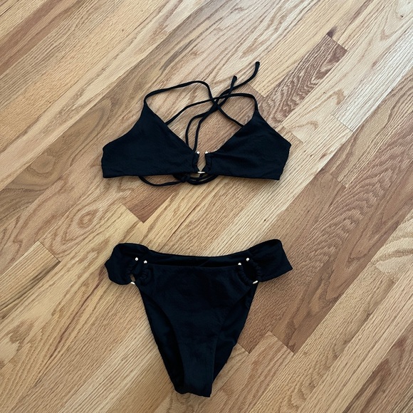 Sexy bikini cute black bikini revel rey revolve - Picture 2 of 3